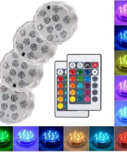 Submersible LED Pool Lights Remote Control