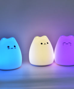 Cat Night-Light Tap The Kitty To Turn It On/Off
