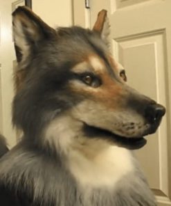 Alternative view of Wolf Headwear Costume Mask