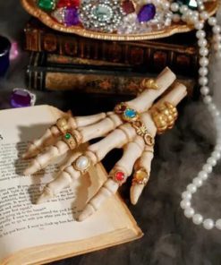 Jeweled Skeleton Hand