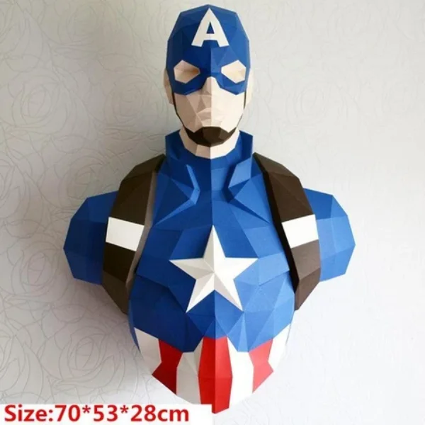 3D Cartoon Character Cardboard Model - Image 4