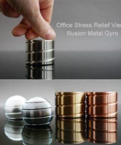 Office Stress Relief Visual Illusion Metal Gyro