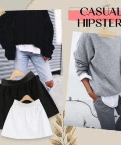 Adjustable Layering Fake Top Lower Sweep