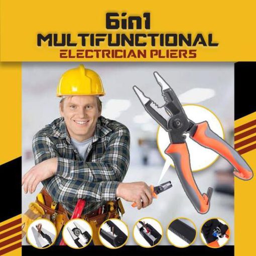 6 In 1 Multifunctional Electrician Pliers - Image 2
