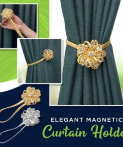 Elegant Magnetic Curtain Holder