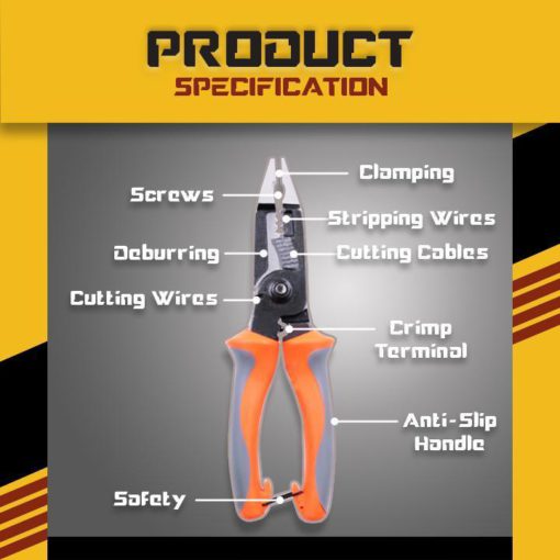 6 In 1 Multifunctional Electrician Pliers - Image 4