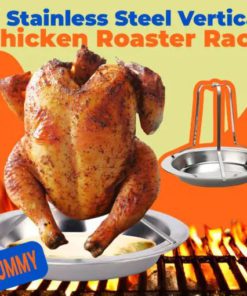 Stainless Steel Vertical Chicken Roaster Rack