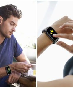 Smart Watch With Bluetooth Earphone