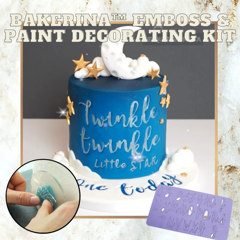 Bakerina Emboss & Paint Decorating Kit
