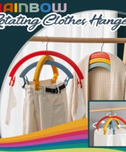 Rainbow Rotating Clothes Hanger