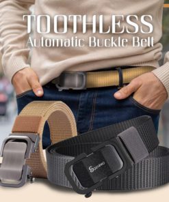 Toothless Automatic Buckle Belt