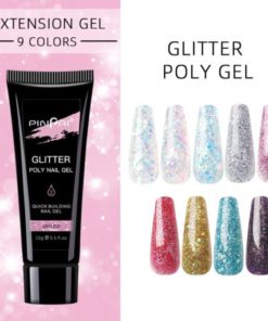 Nail Lengthening Glitter Gel