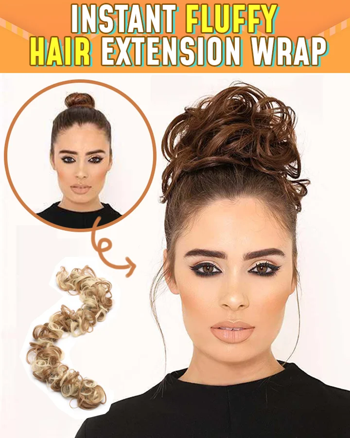 Instant Fluffy Hair Extension Wrap