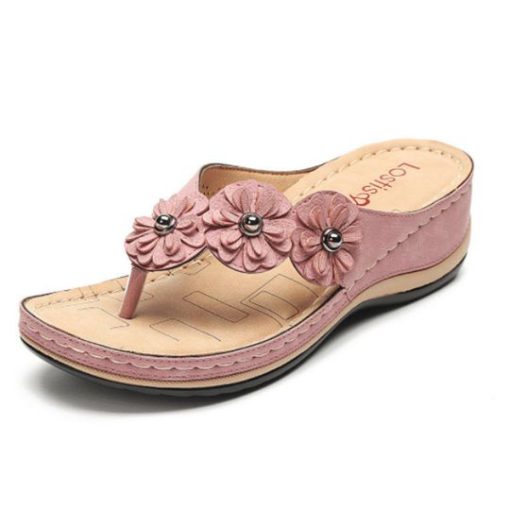 Premium Orthopedic Flower Clip Toe Sandals - Buy 70% Off - Wizzgoo