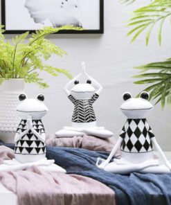 White Yoga – Meditation Frog