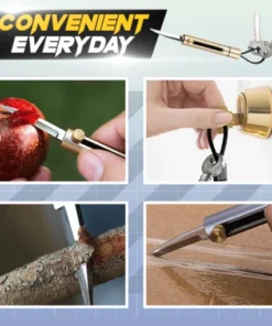 Alternative view of Retractable Blade Keychain