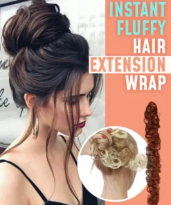 Alternative view of Instant Fluffy Hair Extension Wrap