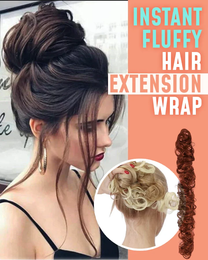 Instant Fluffy Hair Extension Wrap - Image 2