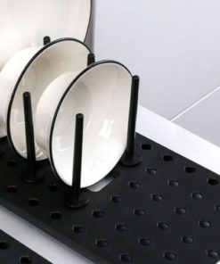 Drawer Retractable Tableware Rack
