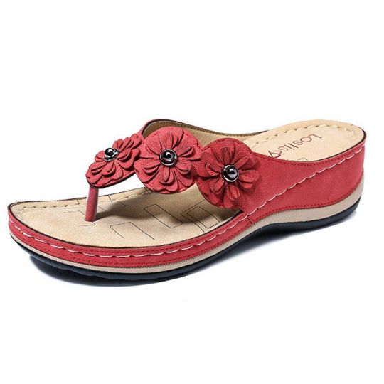 Premium Orthopedic Flower Clip Toe Sandals - Buy 70% Off - Wizzgoo