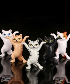 Black Cat Dance Team Handmade Home Model