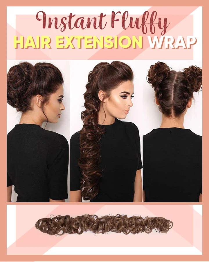 Instant Fluffy Hair Extension Wrap - Image 6