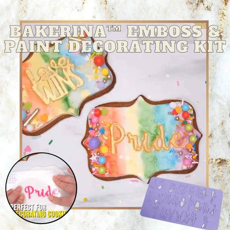 Bakerina Emboss & Paint Decorating Kit - Image 3