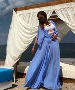 Chiffon Kimono Beach Cover-Up