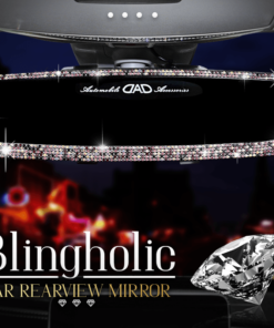 Blingholic Car Rearview Mirror