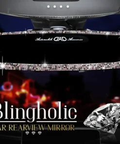 Blingholic Car Rearview Mirror