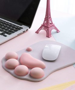 Cat Paw Mouse Pad with Wrist Rest