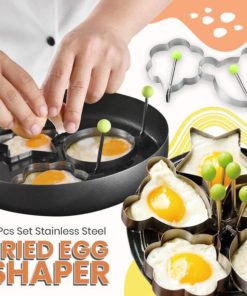 10Pcs Set Stainless Steel Fried Egg Shaper