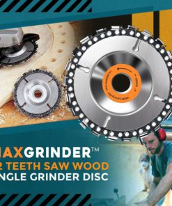 MaxGrinder 22 Teeth Saw Wood Angle Grinder Disc