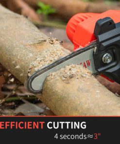 Alternative view of Mini portable electric chain saw