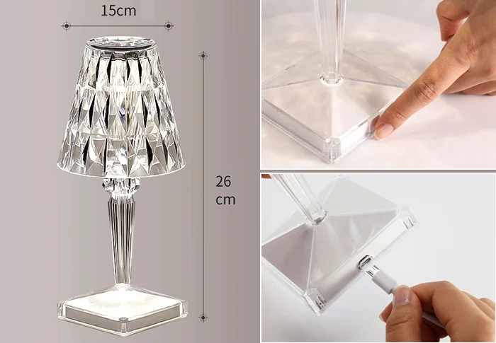 2021 New✨Crystal Diamond Table Lamp - Image 9