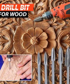 Wood Carving & Engraving Drill Bit Set