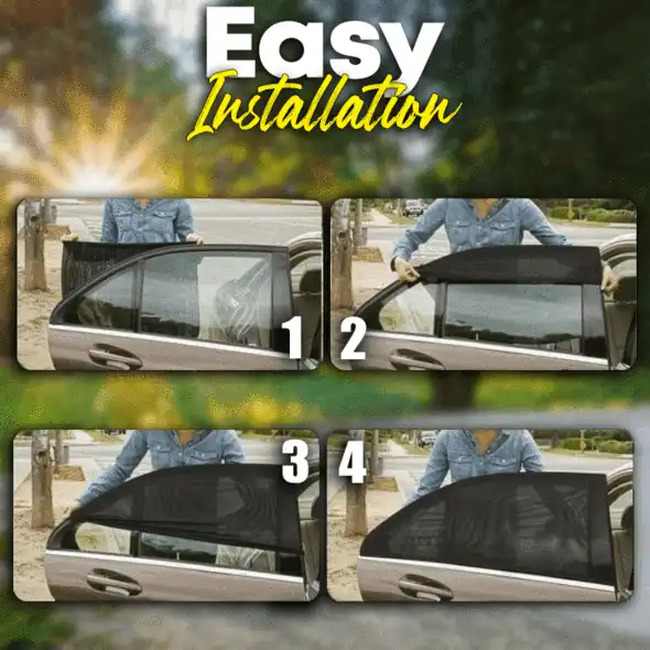 Universal Car Window Screen (2pcs set) - Image 5