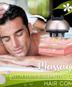 Massage With Hair Essential Oil Hair Comb
