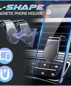 L-Shape Magnetic Car Phone Holder (50% OFF)