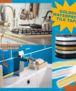 Golden Waterproof Tile Tape (6m)