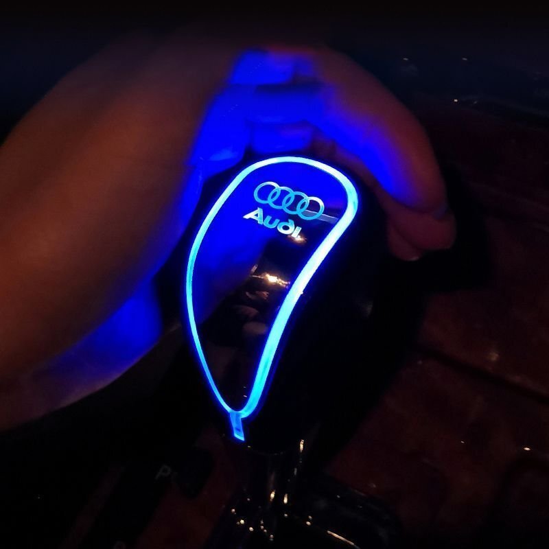  LED LIGHT CAR SIGN SHIFT KNOB