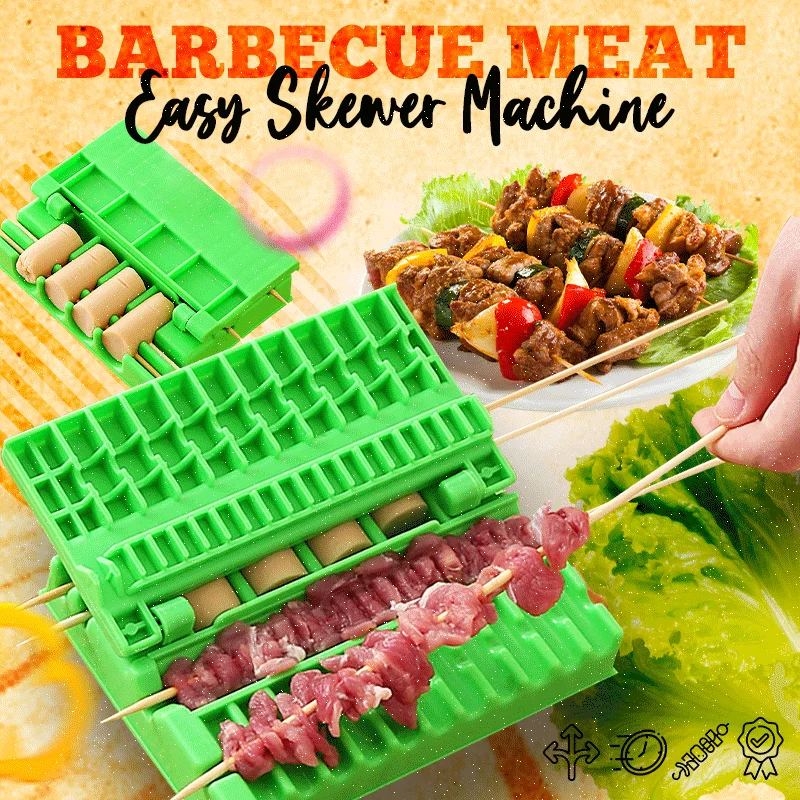 Barbecue Meat Easy Skewer Machine