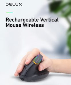 Rechargeable Vertical Mouse Wireless