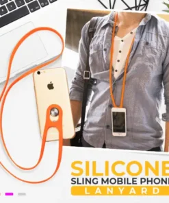 Silicone Sling Mobile Phone Lanyard