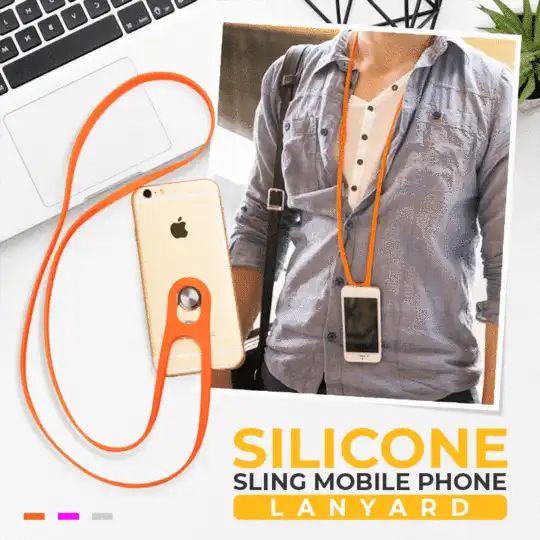 Silicone Sling Mobile Phone Lanyard