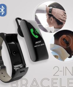🔥2-in-1 Smart Bracelet With Bluetooth Earphones