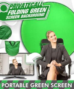 PrivateCall Folding Green Screen Backdrop