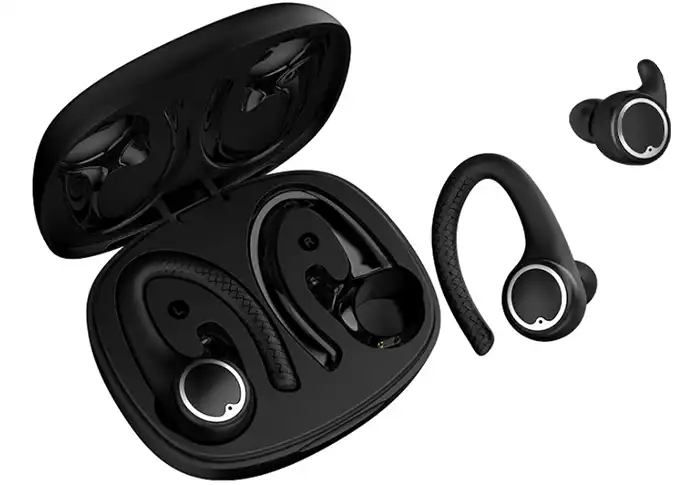 🔥Wireless Earbuds with Earhooks - Waterproof & Stereo Noise Cancelling Sport Bluetooth Headphones - Image 6