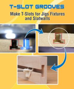 Alternative view of T-slot Slotting Router Bit