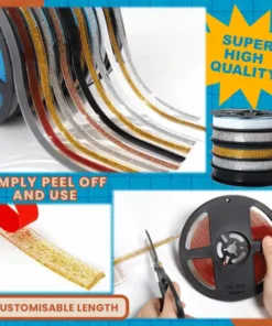 Alternative view of Golden Waterproof Tile Tape (6m)